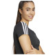 Adidas Γυναικεία κοντομάνικη μπλούζα Essentials 3-Stripes Tee